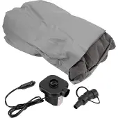 Gistuch 185*110 cm SUV aufblasbare Matratze Reise Campingauto Luftbett Rücksitz (grau)