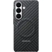 Samsung Original Galaxy S26 Hülle - Kohlefaser - Backcover - Grau
