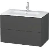 Duravit Waschtischunterbau L-CUBE 820x481x550mm graphit matt