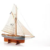 Billing Boats BB904 Henriette Marie, Sailing boat model, Montagesatz, 1:50, Henriette Marie, Junge/Mädchen, Braun, Weiß, Holz