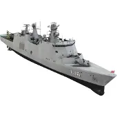 Billing Boats 1:100 Absalon DK -Plastic hull - NEW decals 2025