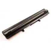 AccuCell Akku passend für ASUS U36, U82, A41-U36, Li-Ion, 14,4V, 4400mAh, 63,4Wh, black