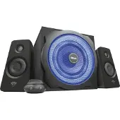 Trust GXT 628, 2.1 Kanäle, 120 W, Universal, Schwarz, Blau, China, AC