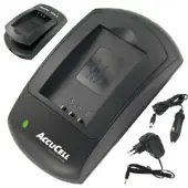 AccuCell Ladegerät passend für Canon LP-E8, EOS 550D, X4, T2i