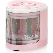 Peach PO102-PI, Manueller Bleistiftspitzer, Pink, 1,2 cm, 6 mm
