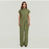G-Star Summer Jumpsuit - Grün - Damen - L