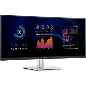 Dell P Series P3424WE, 86,7 cm (34.1"), 3440 x 1440 Pixel, 4K Ultra HD, LCD, 8 ms, Schwarz