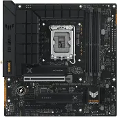Asus TUF GAMING B760M-BTF WIFI D4, Intel, LGA 1700, Intel Celeron, Intel Core i3, Intel Core i5, Intel Core i7, Intel Core i9,..., LGA 1700, DDR4-SDRAM, 128 GB