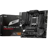 MSI PRO B650M-A WIFI, AMD, Sockel AM5, AMD Ryzen 7000 Series, Sockel AM5, DDR5-SDRAM, 128 GB