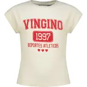 Vingino T-Shirt Houla Mädchen Weiß 128