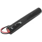 AccuCell Notleuchtenakku NiMH 3,6V 2500mAh L1x3 Sub-C mit 200mm Kabel einseitig