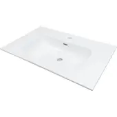 Deante Ceramic recessed washbasin - 80 cm