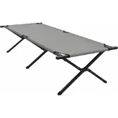 Syfax Klapp Schlafbett fürs Camping Grau 210 x 80 x 46 cm