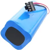 AccuCell Akku nur passend für den ilife V7 Akku 14,8 Volt 2600mAh 38,5Wh mit schwarzem Stecker