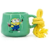 Minions Duftkerze Keramiktasse Grün