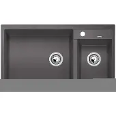 BLANCO Spüle METRA 9 860 x 500 mm felsgrau 518886