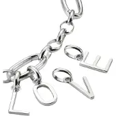 Thomas Sabo Charm-Anhänger Buchstabe E Connect Silber