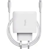 Trust Maxo 65W, AC, 20 V, 2 m, Weiß