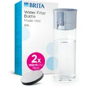 Brita 1052259, Wasserfiltration Flasche, 0,6 l, Hellblau
