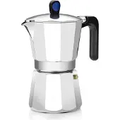 Pinti Monix Italienische Kaffeemaschine Monix 23345 (6 Kopper) Aluminium