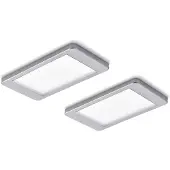 NABER , Hull Farbwechsel LED Set-2 mit LED Touch Sch. u. Di., edelstahlfb.