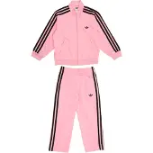 Adidas Trainingsanzug ORIGINALS "FIREBIRD", Kinder, Gr. 104, rosa (light pink, schwarz), Obermaterial: 100% Polyester, Sportanzüge Trainingsanzug, für Kinder, zweiteiliges Set, aus Polyester