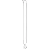 Cai Halskette 925/- Sterling Silber 50+5cm Glänzend CAI Weiß