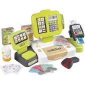 Smoby Registrierkasse m. Licht/Ton - Groß - 30 Teile - - One Size - Spielzeug