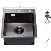 OEM Küchenspüle Arbeitsstation, Edelstahl, Geräuschreduzierung, 40cm