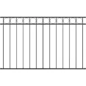 vidaXL Zaunelement ASSEN 170 x 80 cm Stahl Grau