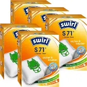 Melitta 5 x Swirl S 71 MP Plus AirSpace Staubsaugerbeutel Staubbeutel Microvlies