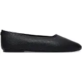Calvin Klein Ballerinas Oblique Ballerina Cut Lth HW0HW03033 Schwarz