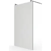 Glaszentrum Hagen LoLa 88x200 cm Walk in Duschwand Satin