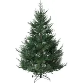 VIVANNO Weihnachtsbaum Polyethylen FICHTE 210 Organisch, Grün naturgetreu - 148x210 cm