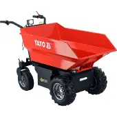 YATO Elektrische Kiepwagen / Dumper 48V 32AH, 1000W, 500 Kg