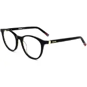 Missoni Sehhilfen - - MIS 0019 - Schwarzes Acetat - Runde Fassung - 50/19/140