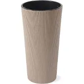 Lamela Flowerpot Lilia 878-85, plastic, Ø 25 cm, brown