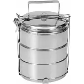 Orion Lunchbox aus Edelstahl mit 3 Behältern
