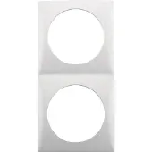 Hager 918262519, Weiß, 119 mm, 59,5 mm, 2 Stück(e)