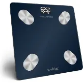 Rowenta Goodvibes Life + 2.0 BR9720, Elektronische Personenwaage, 180 kg, 50 g, Blau, kg, Rechteck