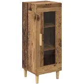 vidaXL Sideboard Altholz 34,5 x 32,5 x 90 cm Holzwerkstoff
