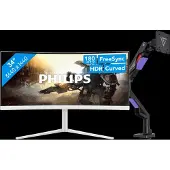 Philips Evnia 34M2C5501A/00 Curved + Vortech Monitorhalterung