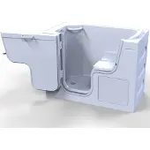 Hak Handelsagentur Koch SERENITY Sitzwanne mit Tür/Seniorenwanne 130x66cm Ausführung Links