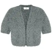 Vera Mont Sommer-Strickjacke mit Effektgarn in Smoky Salvia | Gr.: S