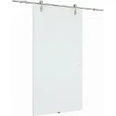 Glaszentrum Hagen Glasschiebetür 2050x1025x8 mm Satino, ESG