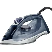 SOKANY , Dampfbügeleisen 2200W mit 300ml Tank und Thermostat, Schwarz / Silber