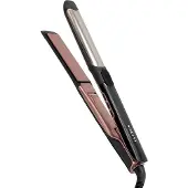 SOKANY , Haarglätter 65W mit LED Display und 6 Temperaturstufen, Schwarz / Rosa