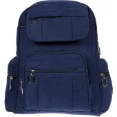 Christian Wippermann sportlicher leichter Damenrucksack Blau