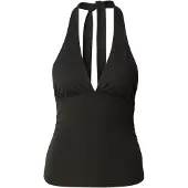 Urban Classics Ladies Polyamide Jersey Neckholder Top black S