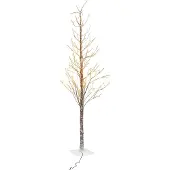 Frankystar Gemini - Nackter Weihnachtsbaum H150 cm mit 186 LED-Lichtern